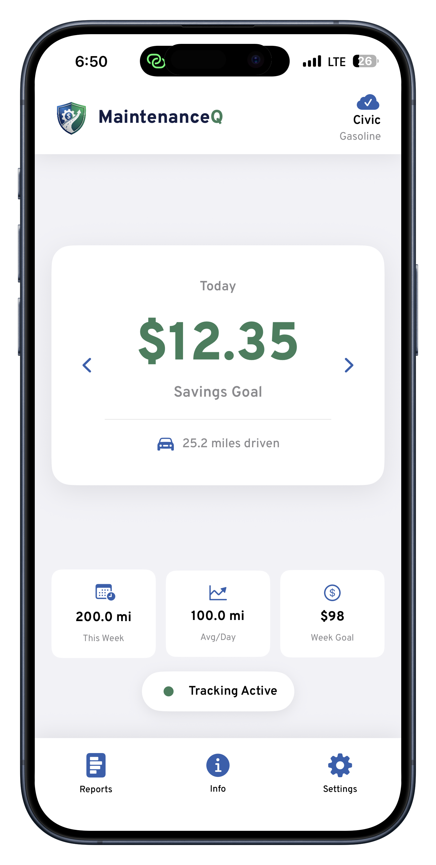 MaintenanceQ App Dashboard